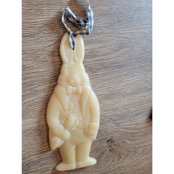 Primitive Americana wax homedecor figurine lot heart bunny Pooh sunflower bundle - Picture 6 of 11